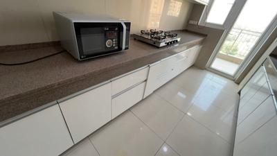 Kitchen Image of 1899 Sq.ft 3 BHK Apartment / Flat for rent in Emaar Palm Gardens, Sector 83 Gurgaon for Rs. 45000