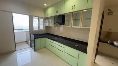 Kitchen Image of 1700 Sq.ft 3 BHK Apartment / Flat for rent in Abhijit Jayanti Nagari VII Wing C D, Besa Nagpur for Rs. 33000