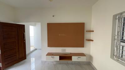 Living Room Image of 600 Sq.ft 1 BHK Apartment / Flat for rent in Thanisandra Bengaluru for Rs. 25000