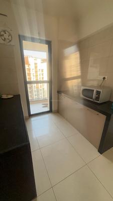 Kitchen Image of 693 Sq.ft 2 BHK Apartment / Flat for rent in Godrej Golf Meadows, Panvel Navi Mumbai for Rs. 28000