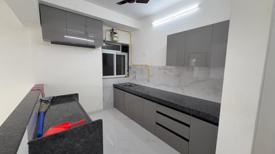 Kitchen Image of 750 Sq.ft 2 BHK Apartment / Flat for rent in Anant Metropolis Insignia Towers, Kasarvadavali Thane for Rs. 27500