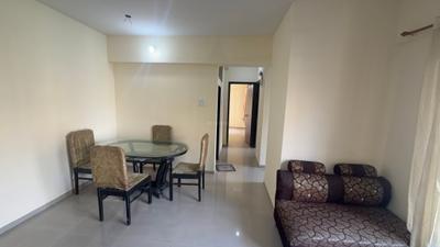 Living Room Image of 1000 Sq.ft 2 BHK Apartment / Flat for rent in Squarefeet Grand Square, Kasarvadavali Thane for Rs. 25000