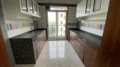 Kitchen Image of 1320 Sq.ft 3 BHK Apartment / Flat for rent in Laxmi Icon, Seawoods Navi Mumbai for Rs. 95000