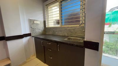 Kitchen Image of 230 Sq.ft 1 RK Apartment / Flat for rent in Mahalakshmi Nagar Indore for Rs. 13500