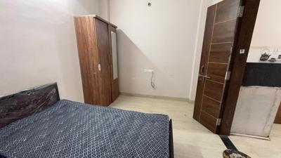 Bedroom Image of 600 Sq.ft 1 BHK Independent House for rent in Sukhliya Indore for Rs. 13500