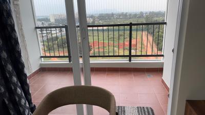 Balcony Image of 1460 Sq.ft 3 BHK Apartment / Flat for rent in UKN Belvedere By UKN Airport District Phase 1, Navarathna Agrahara Bengaluru for Rs. 60000