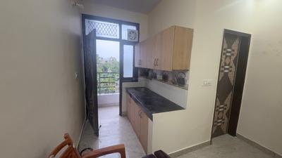 Kitchen Image of 600 Sq.ft 1 BHK Builder Floor for rent in Patel Nagar New Delhi for Rs. 18400