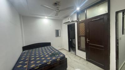 Bedroom Image of 700 Sq.ft 1 BHK Builder Floor for rent in Sector 57 Gurgaon for Rs. 20000