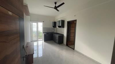 Living Room Image of 650 Sq.ft 1 BHK Apartment / Flat for rent in Whitefield Bengaluru for Rs. 23000
