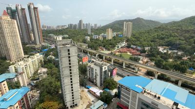 Balcony Image of 1080 Sq.ft 3 BHK Apartment / Flat for rent in Rosa Bella, Hiranandani Estate Thane for Rs. 65000