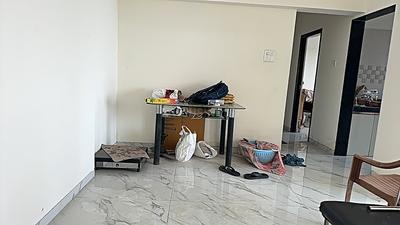 Living Room Image of 1400 Sq.ft 3 BHK Apartment / Flat for rent in Dattani Linear, Vasai West Vasai for Rs. 38000