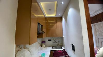 Kitchen Image of 650 Sq.ft 2 BHK Builder Floor for rent in Nawada New Delhi for Rs. 20000