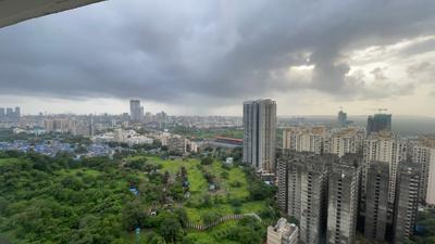 Balcony Image of 1050 Sq.ft 2 BHK Apartment / Flat for rent in MICL Aaradhya Parkwood 1, Mira Road East Mira Bhayandar for Rs. 35750