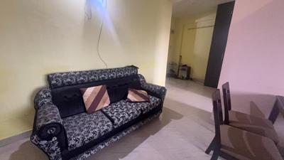 Living Room Image of 650 Sq.ft 2 BHK Apartment / Flat for rent in Ganapati Residency, Rajarhat Kolkata for Rs. 18000