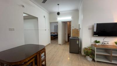 Living Room Image of 1200 Sq.ft 2 BHK Apartment / Flat for rent in Indira Nagar Bengaluru for Rs. 52000