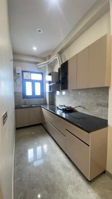 Kitchen Image of 600 Sq.ft 1 BHK Builder Floor for rent in Sector 52 Gurgaon for Rs. 37000