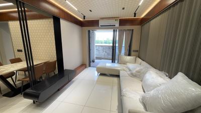 Living Room Image of 1800 Sq.ft 3 BHK Apartment / Flat for sale in Sapphire Veronica, Bhadaj Ahmedabad for Rs. 9100000