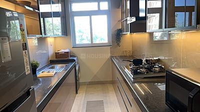 Kitchen Image of 630 Sq.ft 2 BHK Apartment / Flat for sale in Purva Clermont, Chembur Mumbai for Rs. 27600000