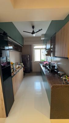 Kitchen Image of 572 Sq.ft 2 BHK Apartment / Flat for sale in Puraniks Tokyo Bay, Kasarvadavali Thane for Rs. 10500000