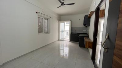 Living Room Image of 550 Sq.ft 1 BHK Apartment / Flat for rent in Whitefield Bengaluru for Rs. 24000