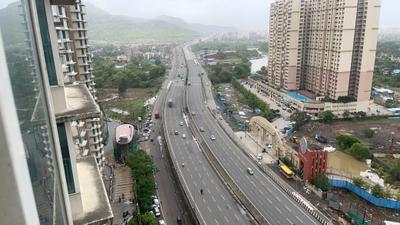 Balcony Image of 1210 Sq.ft 2 BHK Apartment / Flat for rent in Marathon Nexzone Aura 1, Panvel Navi Mumbai for Rs. 23000