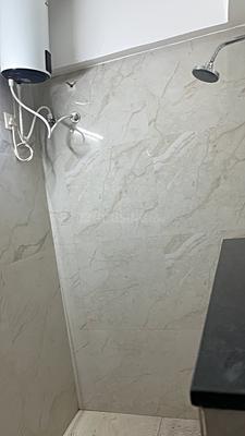 Bathroom Image of 450 Sq.ft 1 RK Independent House for rent in Mahalakshmi Nagar Indore for Rs. 13000
