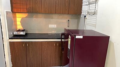 Kitchen Image of 500 Sq.ft 1 RK Apartment / Flat for rent in Scheme No 114 Indore for Rs. 14000