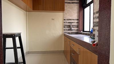 Kitchen Image of 700 Sq.ft 1 BHK Apartment / Flat for rent in Seawoods Navi Mumbai for Rs. 38000