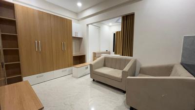 Living Room Image of 650 Sq.ft 1 BHK Apartment / Flat for rent in Mahalakshmi Nagar Indore for Rs. 21000