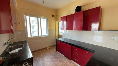 Kitchen Image of 1560 Sq.ft 3 BHK Apartment / Flat for rent in Ansal Celebrity Garden Block K, Sector A Lucknow for Rs. 28000