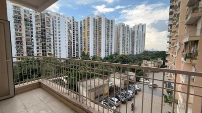 Balcony Image of 1350 Sq.ft 3 BHK Apartment / Flat for rent in Ajnara Homes, Noida Extension Greater Noida for Rs. 22000