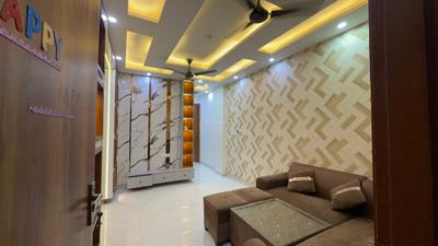 Living Room Image of 630 Sq.ft 2 BHK Builder Floor for rent in Dwarka Mor New Delhi for Rs. 19500