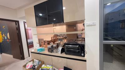 Kitchen Image of 1500 Sq.ft 3 BHK Apartment / Flat for rent in Adani Amogha, Shantigram Ahmedabad for Rs. 55000