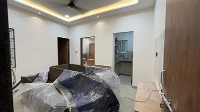 Living Room Image of 600 Sq.ft 1 BHK Apartment / Flat for rent in Scheme No 114 Indore for Rs. 22000