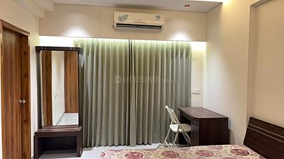 Bedroom Image of 2300 Sq.ft 3 BHK Apartment / Flat for rent in Pramukh Omkar Rivanta 1, Randesan Gandhinagar for Rs. 45000
