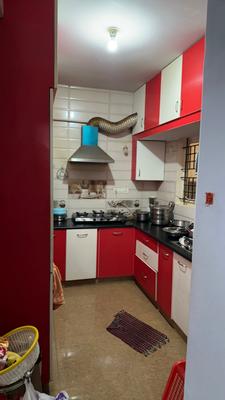 Kitchen Image of 1310 Sq.ft 3 BHK Apartment / Flat for rent in Sri Dwaraka Bageecha, K R Puram Bengaluru for Rs. 25000