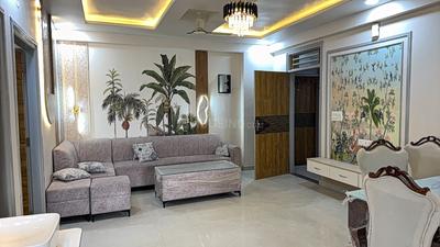 Living Room Image of 1300 Sq.ft 3 BHK Apartment / Flat for sale in Keshupura Jaipur for Rs. 4700000
