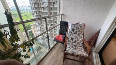 Balcony Image of 1750 Sq.ft 3 BHK Apartment / Flat for sale in BKS Galaxy Green Woods, Kharghar Navi Mumbai for Rs. 25500000