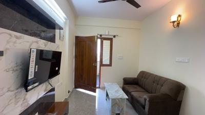 Living Room Image of 500 Sq.ft 1 BHK Apartment / Flat for rent in BTM Layout 2nd Stage Bengaluru for Rs. 26997