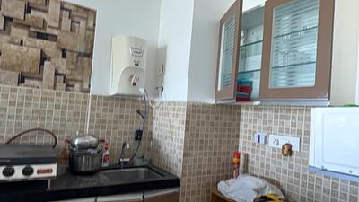 Kitchen Image of 650 Sq.ft 1 RK Studio for sale in Lodha Belmondo, Gahunje Pune for Rs. 7200000