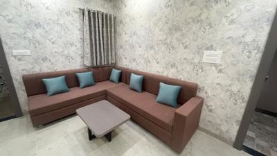 Living Room Image of 1500 Sq.ft 1 BHK Builder Floor for rent in Mahalakshmi Nagar Indore for Rs. 19900