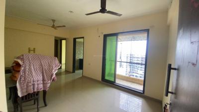 Living Room Image of 1000 Sq.ft 2 BHK Apartment / Flat for rent in Kamdhenu Aura, Taloja Navi Mumbai for Rs. 23000
