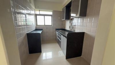 Kitchen Image of 1250 Sq.ft 2.5 BHK Apartment / Flat for rent in Vishesh Balaji Symphony, Panvel Navi Mumbai for Rs. 29000