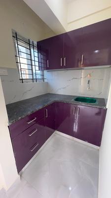 Kitchen Image of 600 Sq.ft 1 BHK Apartment / Flat for rent in Bommanahalli Bengaluru for Rs. 24995