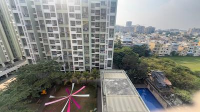 Balcony Image of 920 Sq.ft 2 BHK Apartment / Flat for rent in Chandrarang Basileo, Pimple Gurav Pune for Rs. 35000