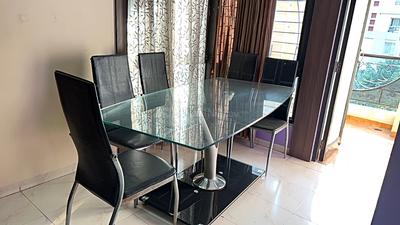 Living Room Image of 1800 Sq.ft 3 BHK Apartment / Flat for rent in Vijay Nagar Indore for Rs. 35000
