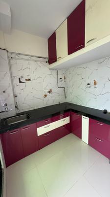 Kitchen Image of 635 Sq.ft 1 BHK Apartment / Flat for sale in Badlapur East Badlapur for Rs. 2350000