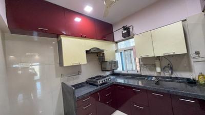 Kitchen Image of 1000 Sq.ft 2 BHK Apartment / Flat for rent in Hiranandani Estate Thane for Rs. 40000