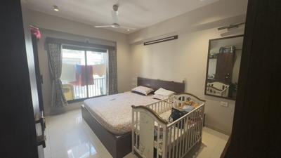 Bedroom Image of 2025 Sq.ft 3 BHK Apartment / Flat for sale in Siddhi Aarohi Crest, South Bopal Ahmedabad for Rs. 13500000