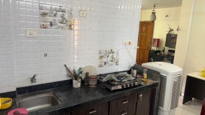 Kitchen Image of 968 Sq.ft 2 BHK Apartment / Flat for rent in Carambolim Goa for Rs. 30000